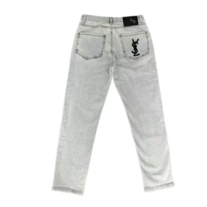 Letter Denim Capris Letter Denim Capris