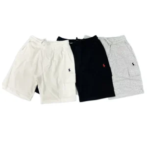 Casual shorts with loose embroidered design Casual shorts with loose embroidered design
