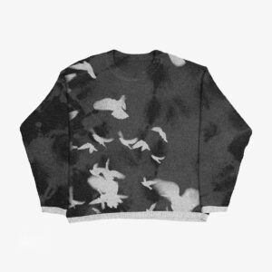 Round-neck loose pullover sweater for the street 2870 Round-neck loose pullover sweater for the street 2870