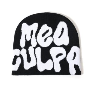Warm knitted cap letters 1210 Warm knitted cap letters 1210