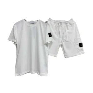 Round-neck men's and women's short-sleeved T-shirt